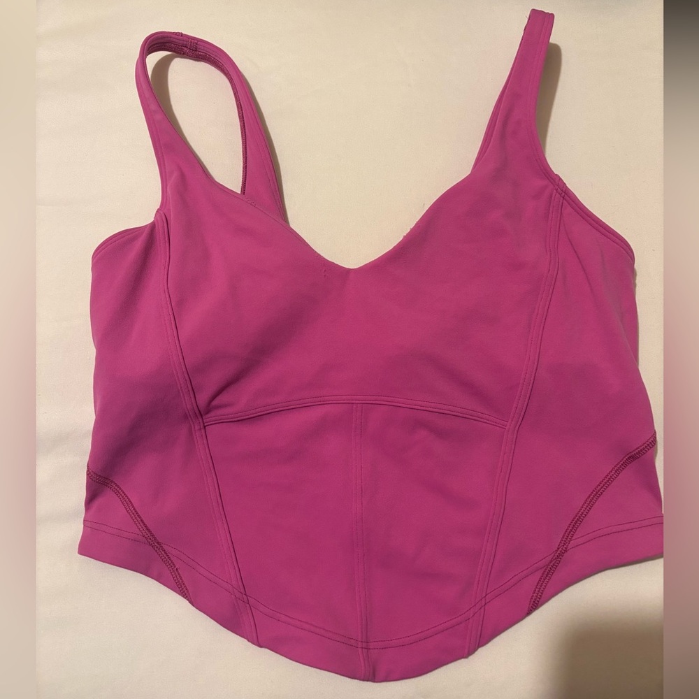 lululemon athletica Pink Tank Top